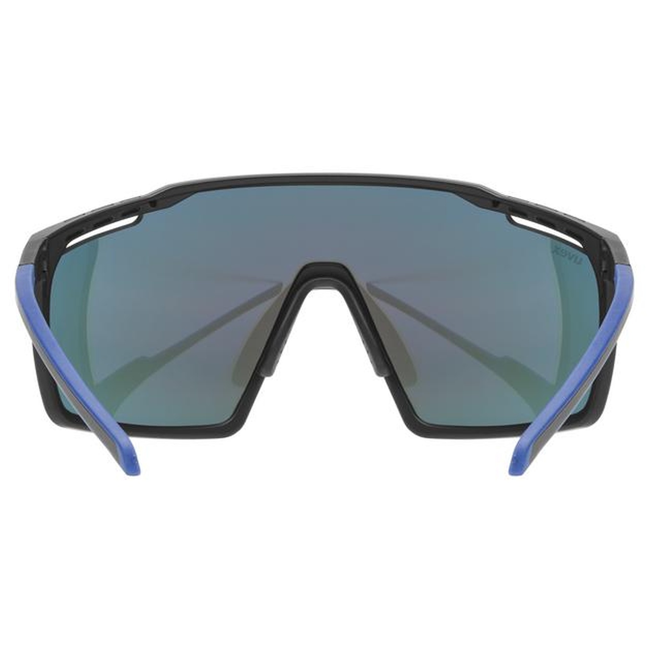 Uvex Mtn Perform Outdoor / Sport Brille matt schwarz/blau/mirror blau