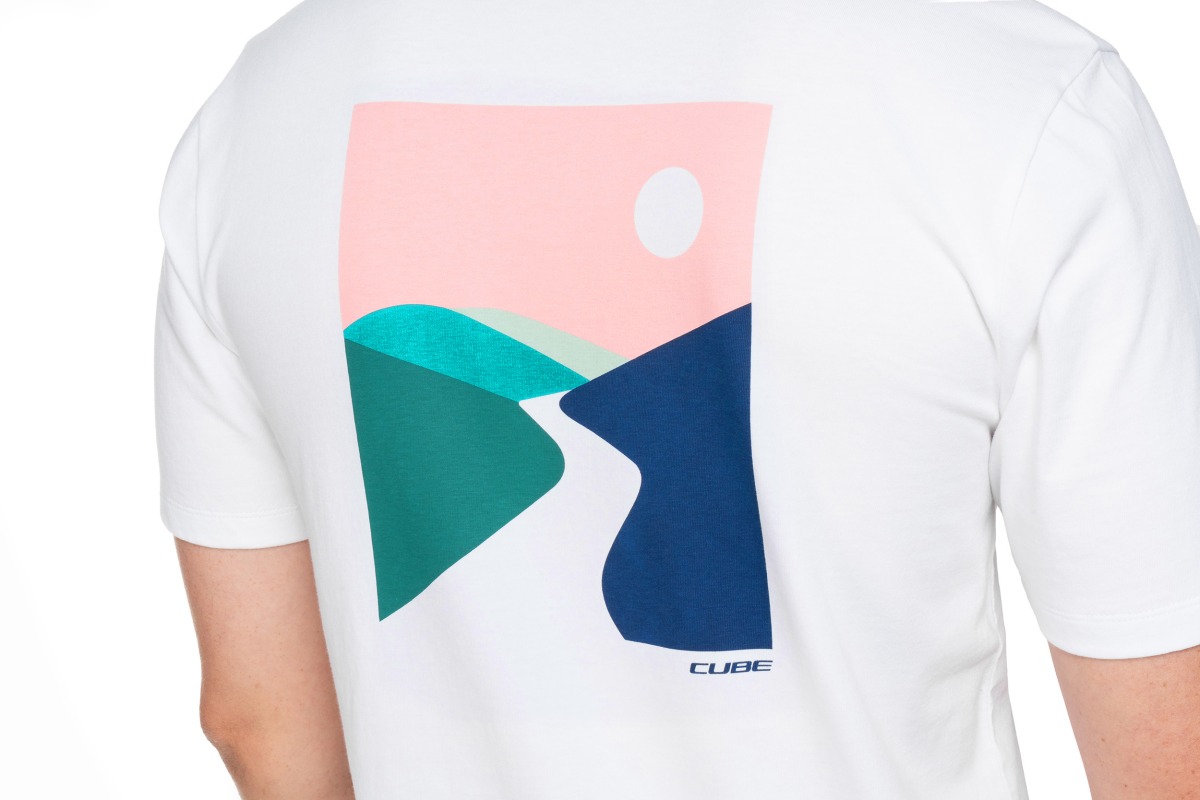 Cube Organic Sunset Freizeit T-Shirt grau 2026