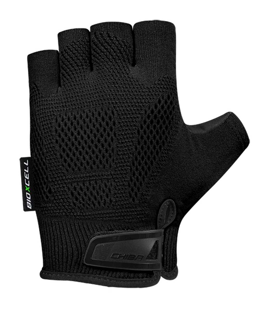 Chiba BioXCell Comfort Fahrradhandschuhe kurz schwarz 2027