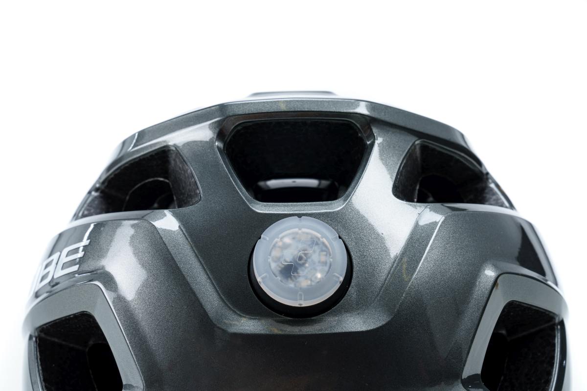 Cube Linok Trailmotion Kinder Fahrrad Helm grau 2027