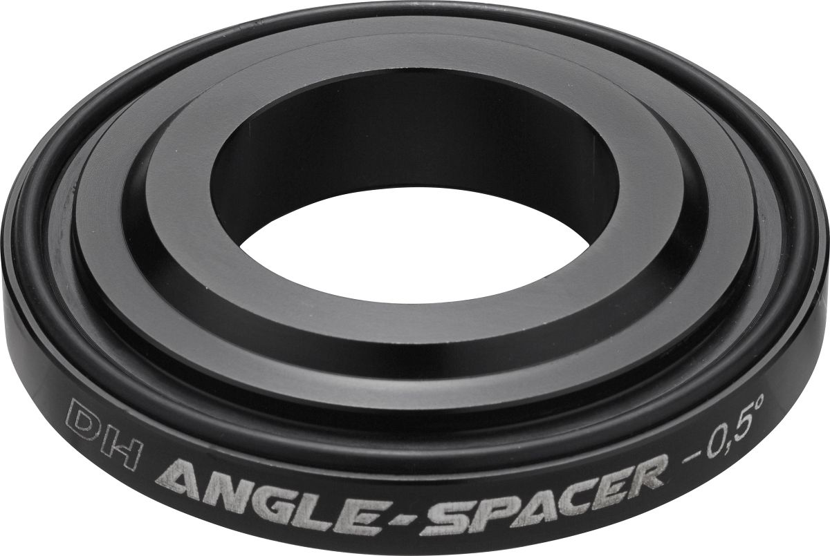 Reverse 0.5° DH Angle Spacer 1.5'' reduz. auf 1 1/8'' schwarz