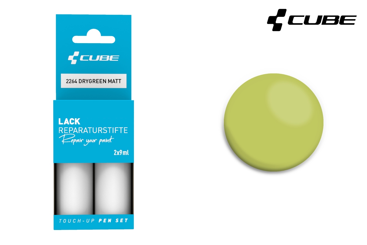 Cube Touch-Up Pen Lackreparaturstift Set 30ml / 49.83 / Liter drygreen matt 2264