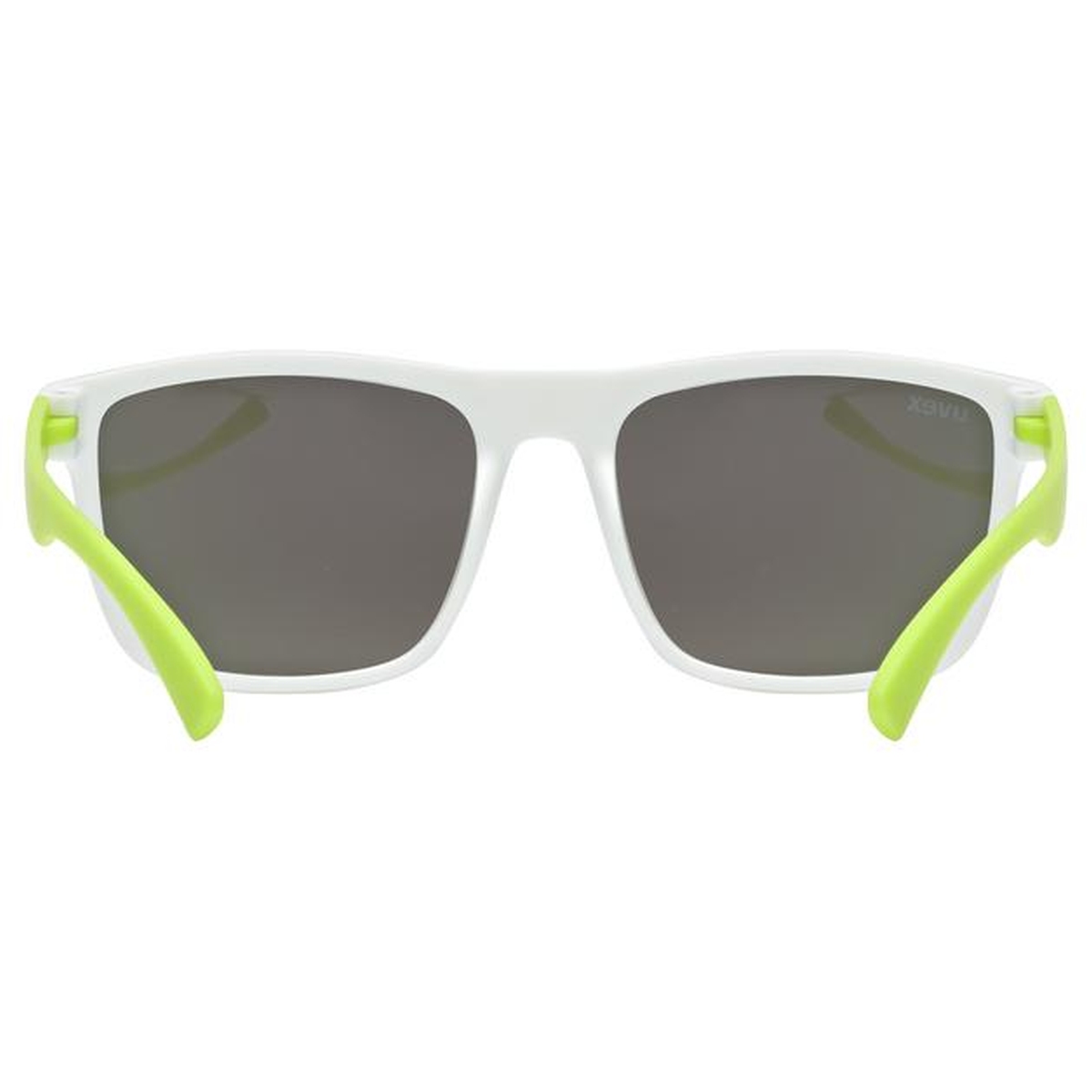 Uvex Rookie Kinder Fahrrad / Freizeit Brille weiß/grün/mirror grün