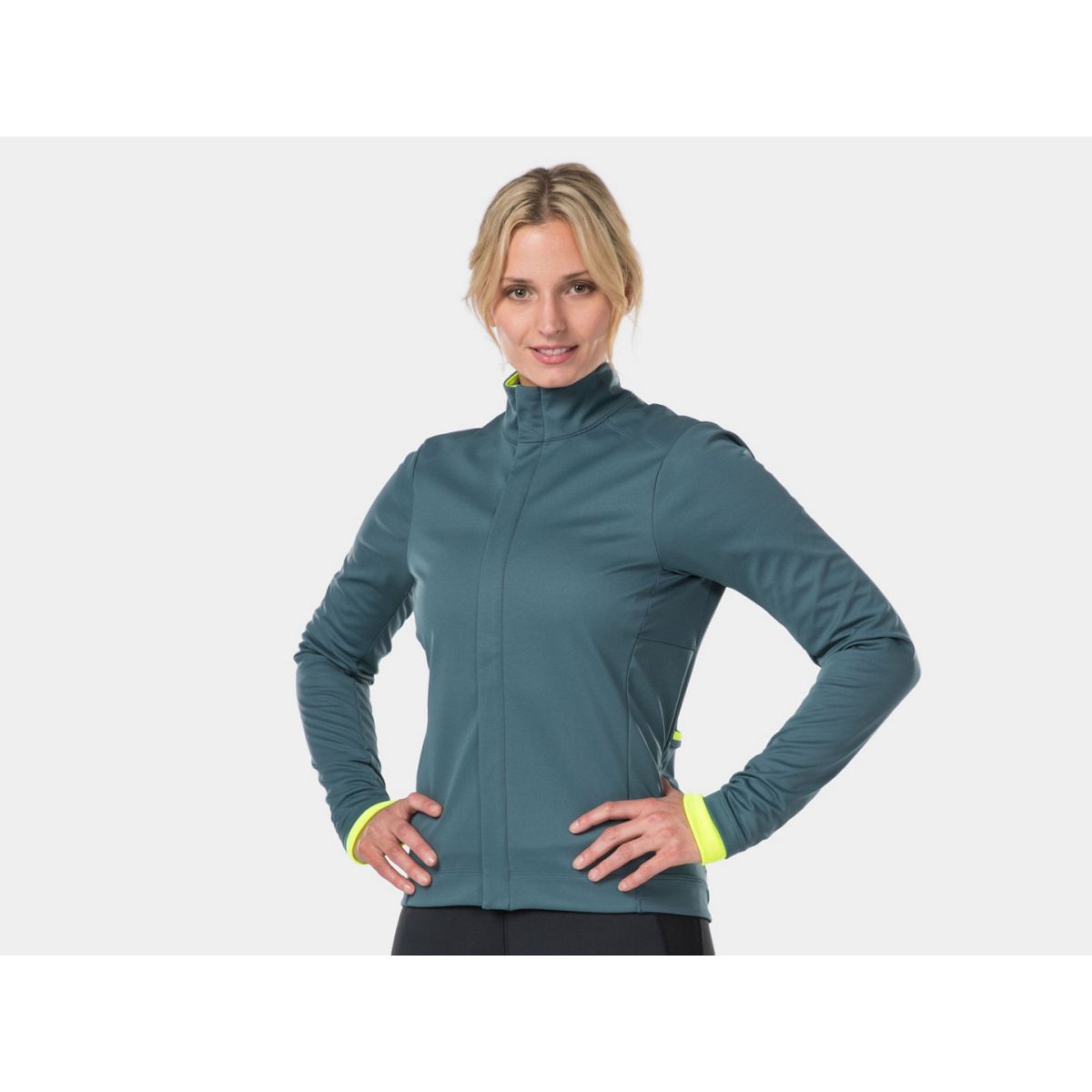 Bontrager Velocis Subzero Softshell Damen Winter Fahrrad Jacke blau 2022