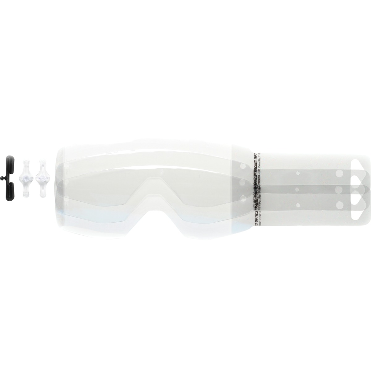 Scott Hustle / Tryant / Split MX Goggle Works Tear Off fits Abreisvisier 10er Pack