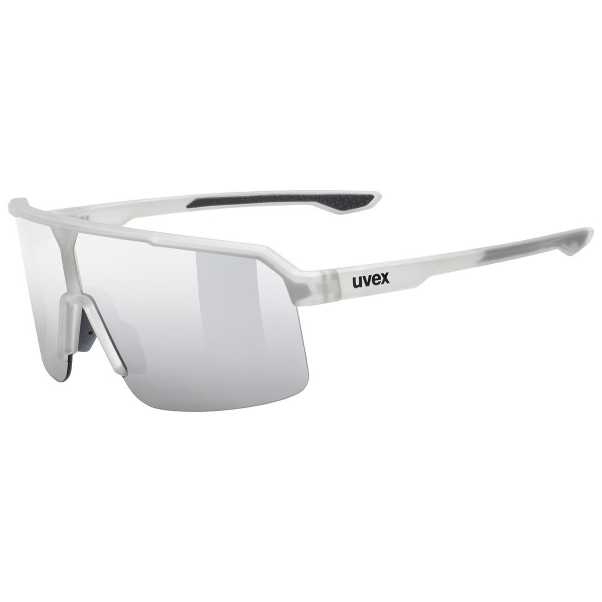 uvex Ramp Fahrrad / Sport Brille matt grau/mirror silberfarben 2027
