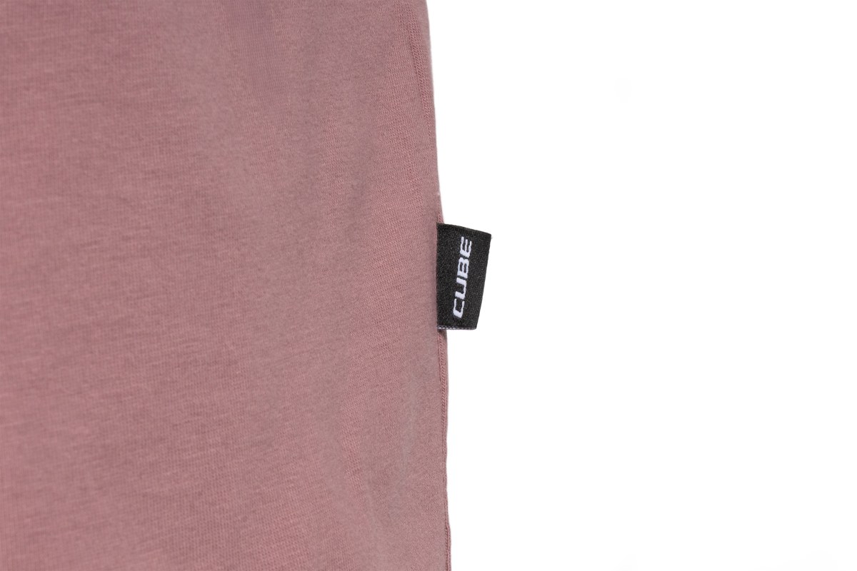 Cube Organic Script Freizeit T-Shirt lavender lila 2027