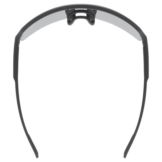 uvex dyrt Fahrrad / Sport Brille matt schwarz/mirror silberfarben