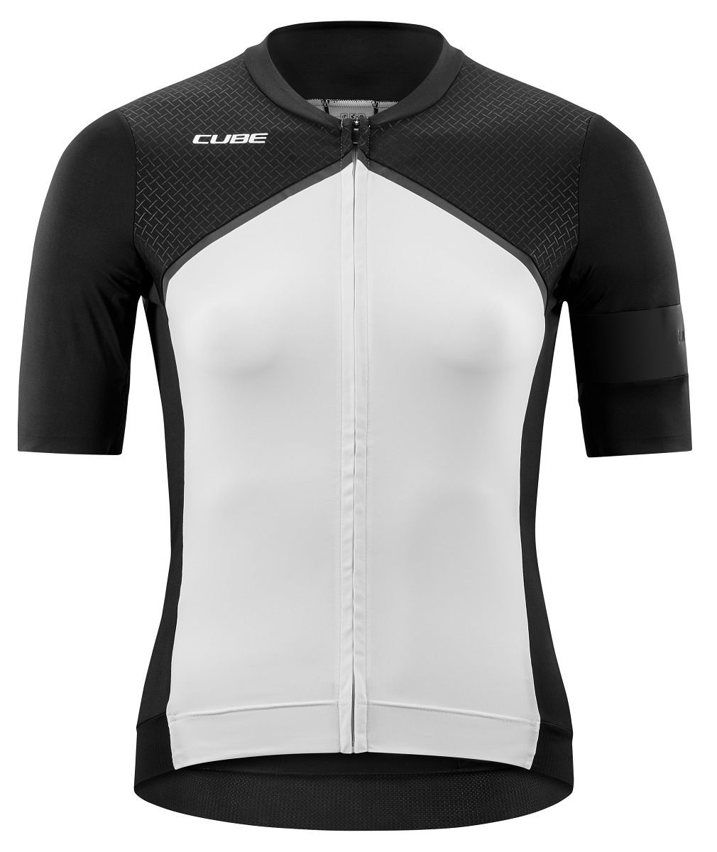Cube Blackline Damen Fahrrad Trikot kurz schwarz/weiß 2026