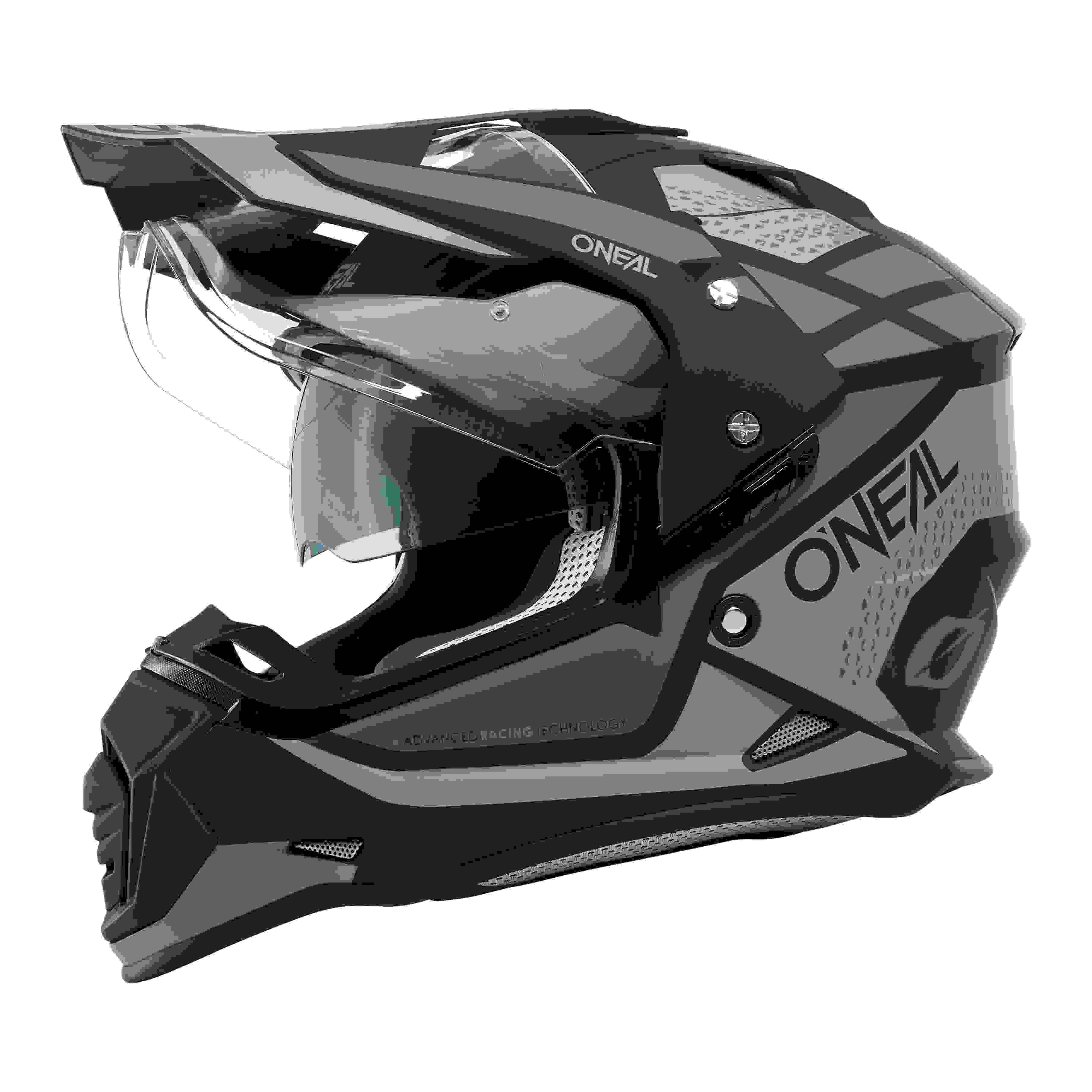 O'Neal Sierra R Enduro MX Motorrad Helm schwarz/grau 2027 Oneal