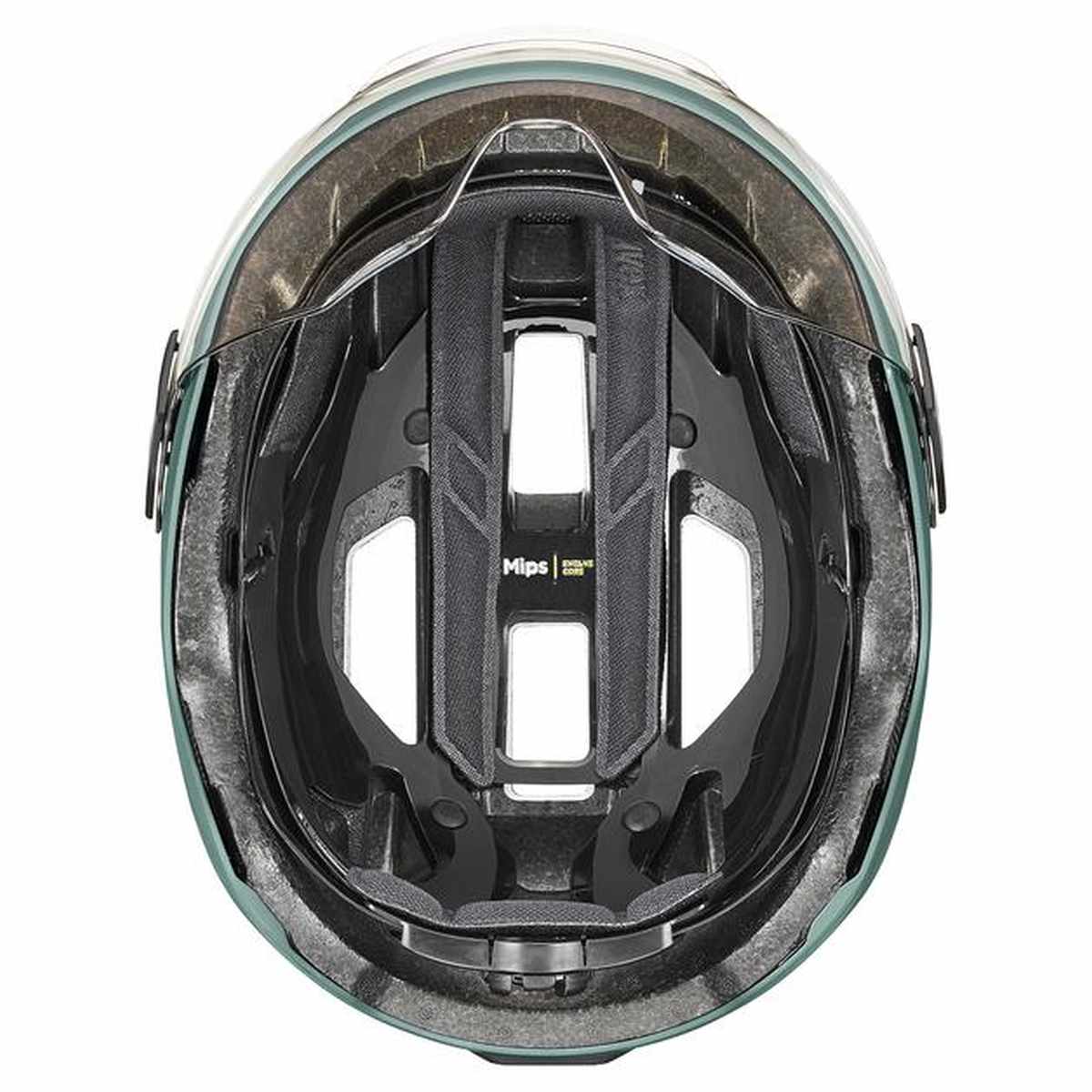 uvex Stride Visor MIPS Fahrrad Helm matt sage grün 2026