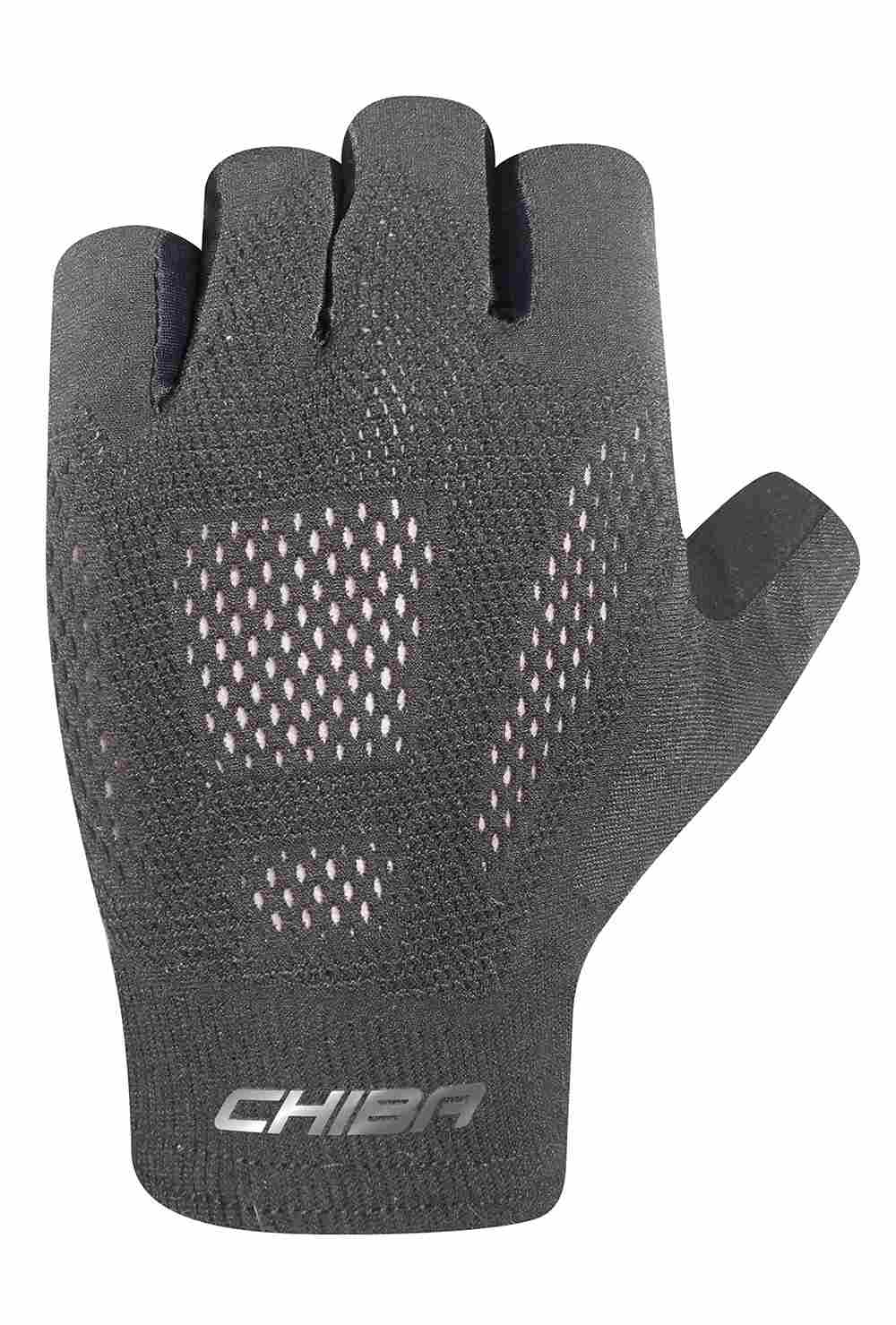 Chiba Evolution Fahrrad Handschuhe kurz grau 2027