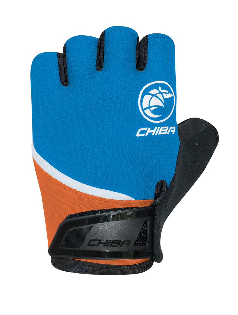 Chiba Youth Kinder Fahrrad Handschuhe kurz blau/schwarz 2027