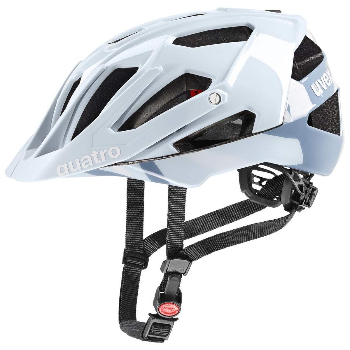 Uvex Quatro All Mountain MTB Fahrrad Helm cloud blau 2026
