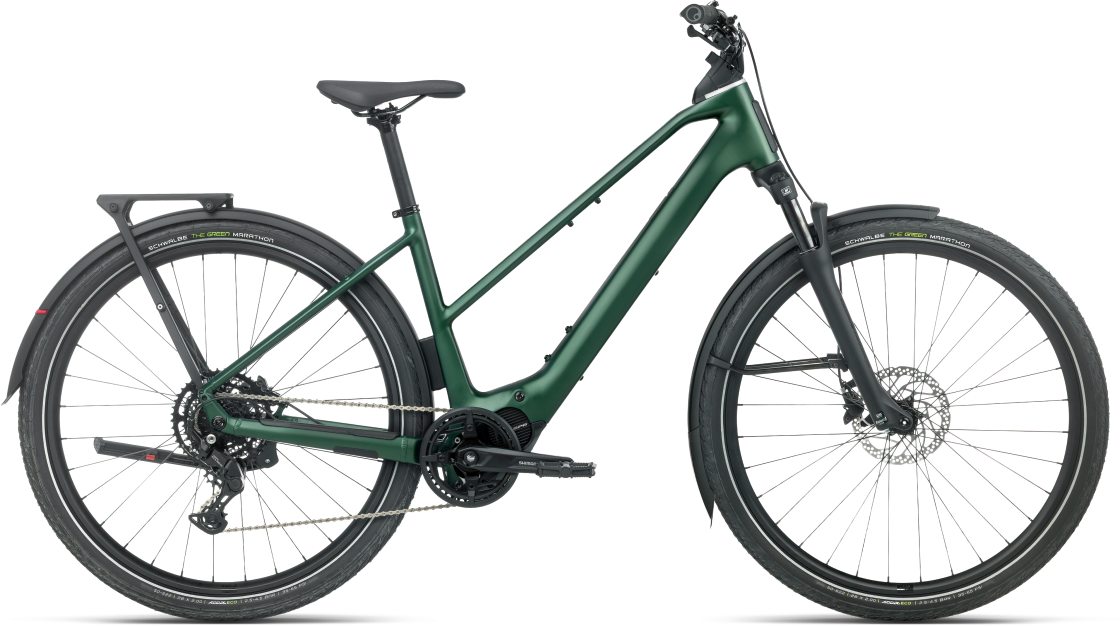 Orbea Kemen Tour 30 MID E-Bike Trekking Pedelec racing green 2027