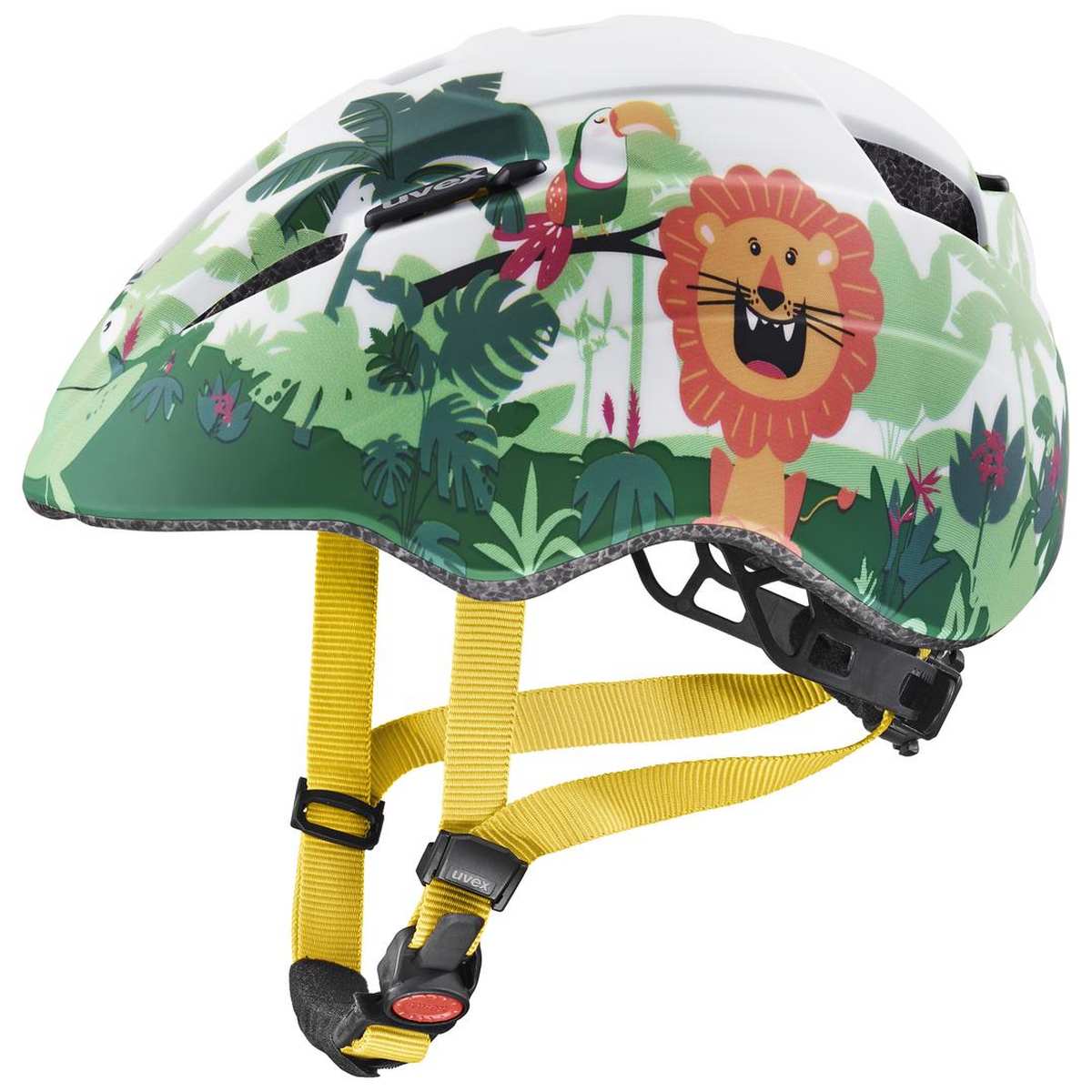 Uvex Kid 2 CC Safari Kinder Fahrrad Helm Gr. 46-52cm matt grün 2027