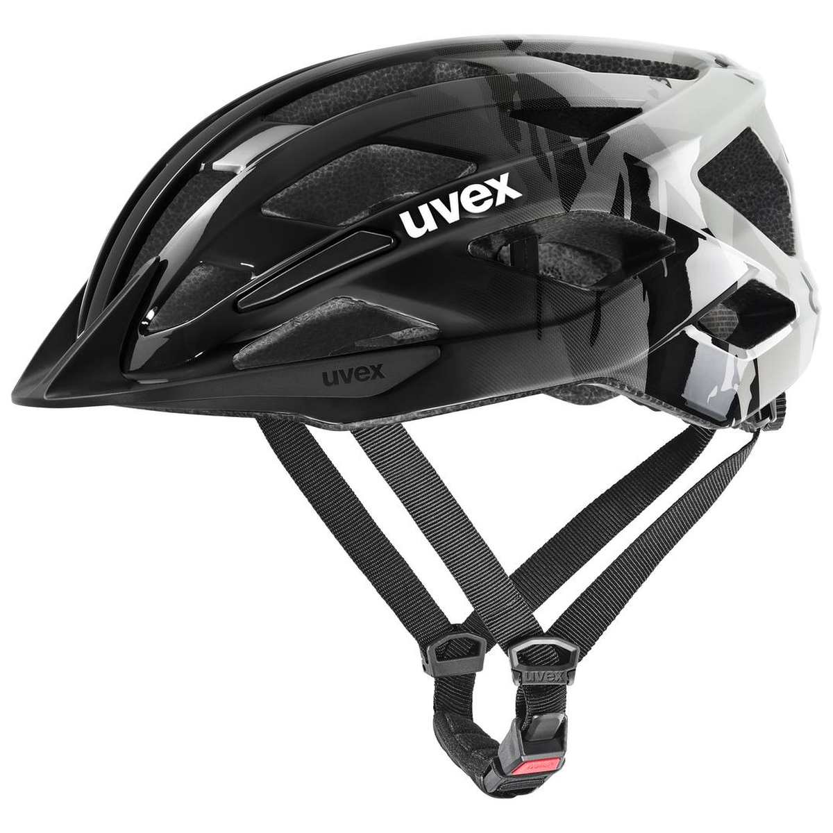 uvex Air Wing 2 Fahrrad Helm schwarz/grau 2027