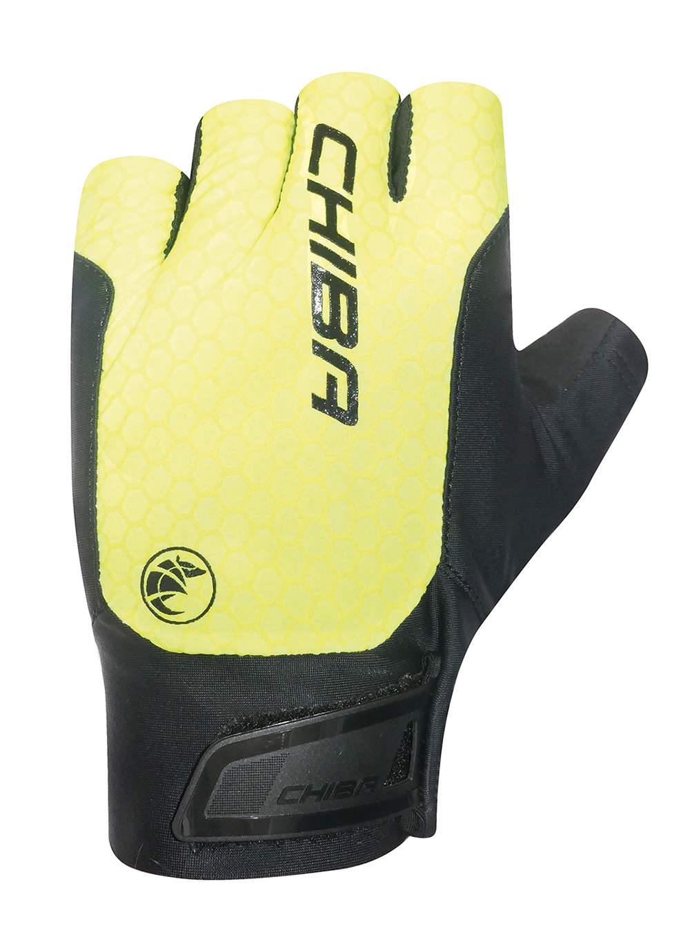 Chiba Pure Race II Fahrrad Handschuhe kurz gelb/schwarz 2027