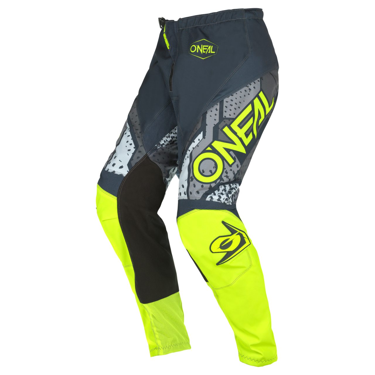 O'Neal Element Camo MX DH MTB Pant Hose lang grau/gelb 2024 Oneal