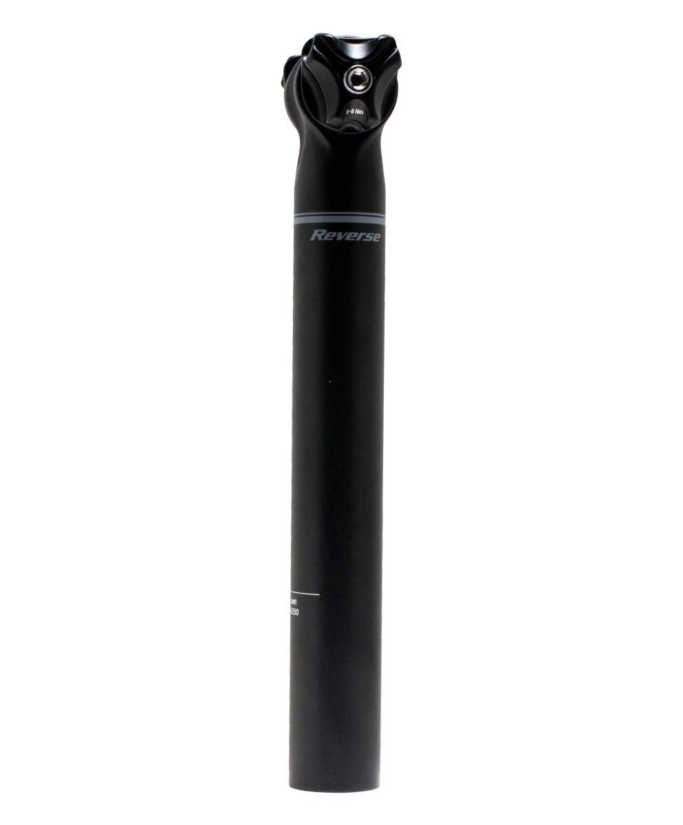 Reverse Fahrrad Sattelstütze 31.6mm / 250mm schwarz/grau