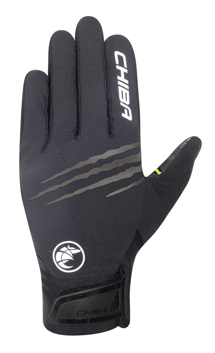 Chiba Downhill Youth Kinder Fahrrad Handschuhe lang schwarz/schwarz 2027