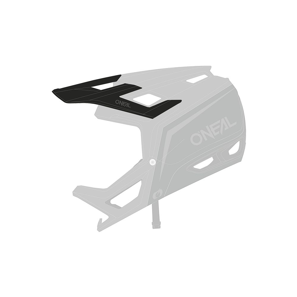 O'neal Transition Flash Visor Helm Blende Schirm schwarz Oneal