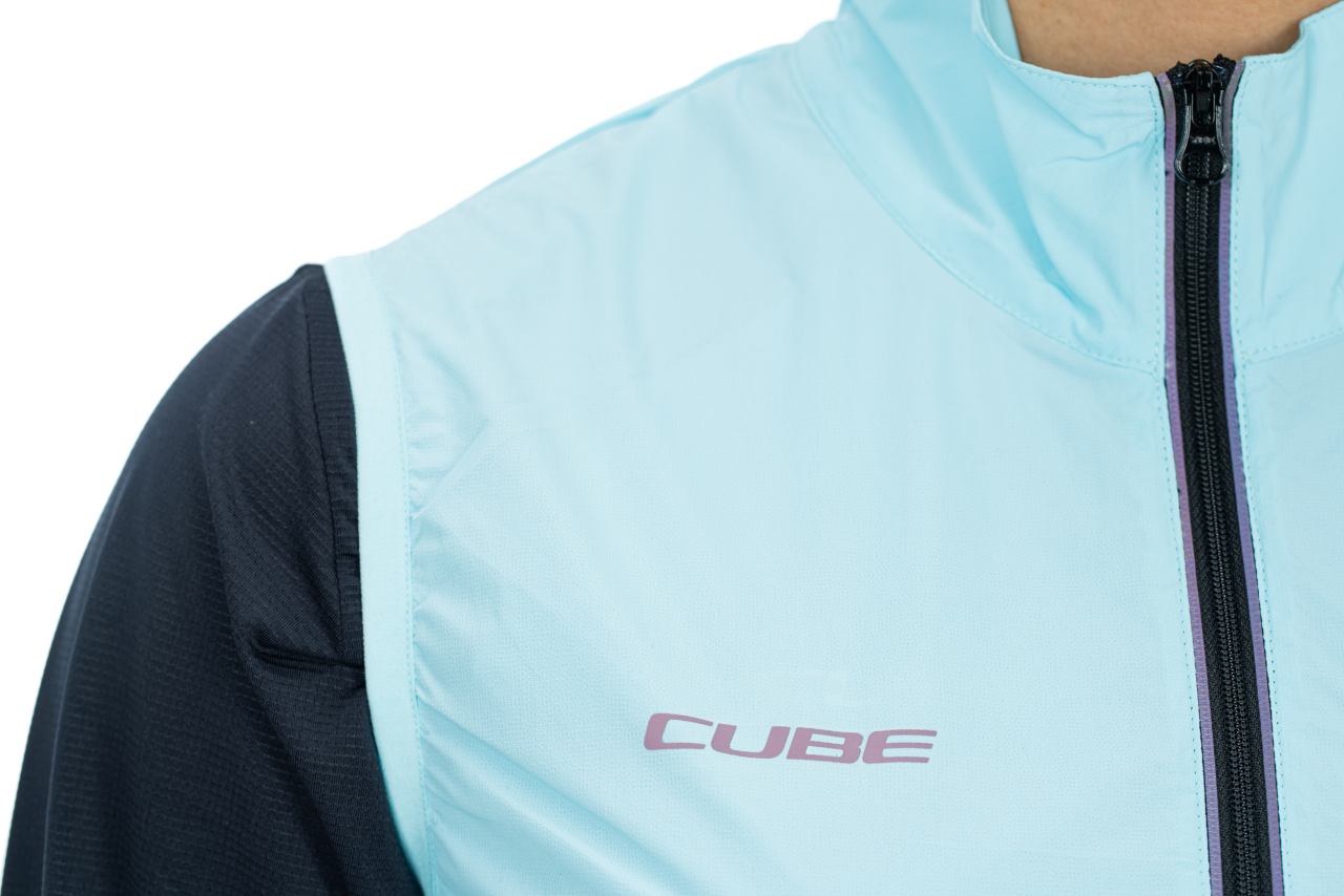 Cube ATX Cmpt Damen Fahrrad Windweste blau 2026