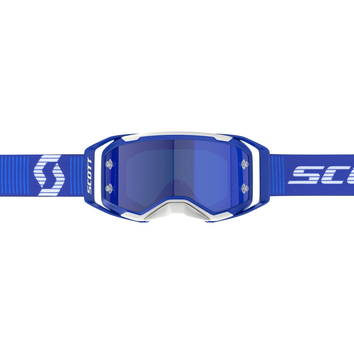 Scott Prospect 2.0 MX Goggle Cross/MTB Brille blau/weiß/blau chrom works