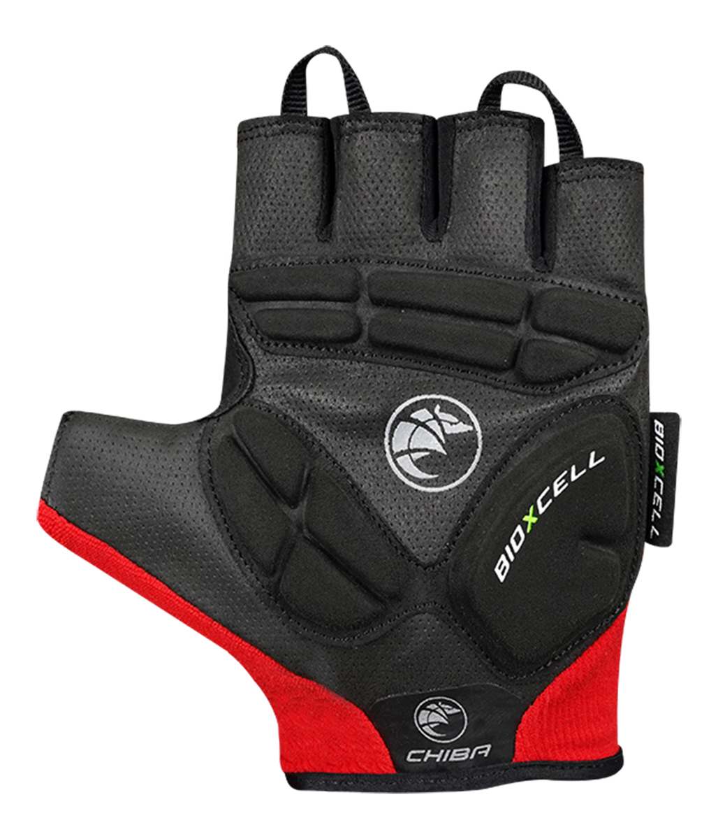 Chiba BioXCell Comfort Fahrradhandschuhe kurz rot 2027
