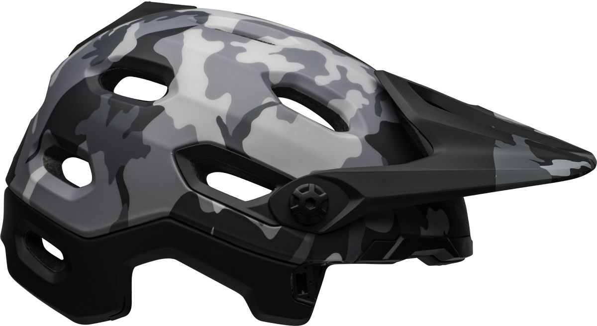 Bell Super DH MIPS Fahrrad Helm camo schwarz/grau 2025