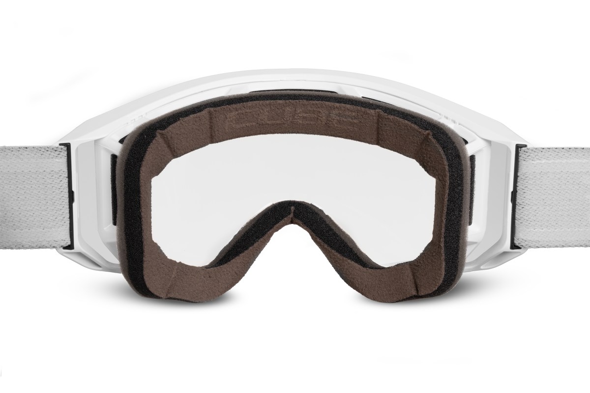 Cube Strom X Actionteam Goggle DH Brille weiß/klar