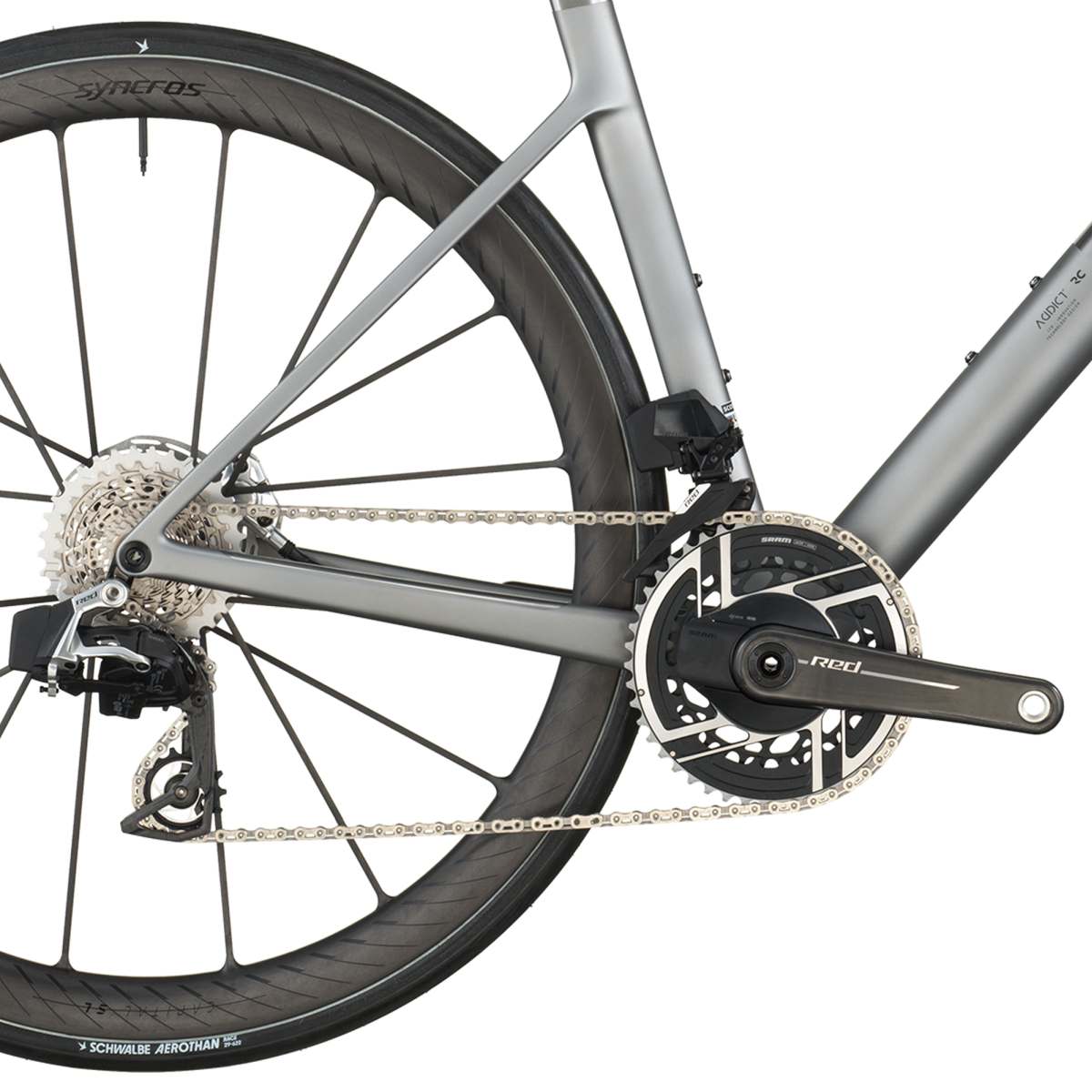 Scott Addict RC Ultimate Carbon Rennrad silberfarben 2026