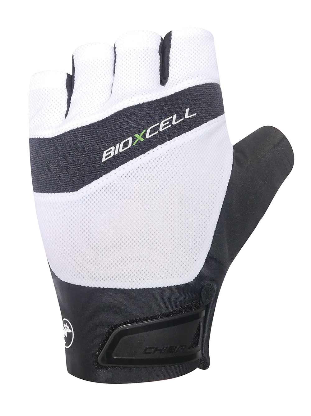 Chiba BioXCell Pro Fahrrad Handschuhe kurz weiß/schwarz 2027