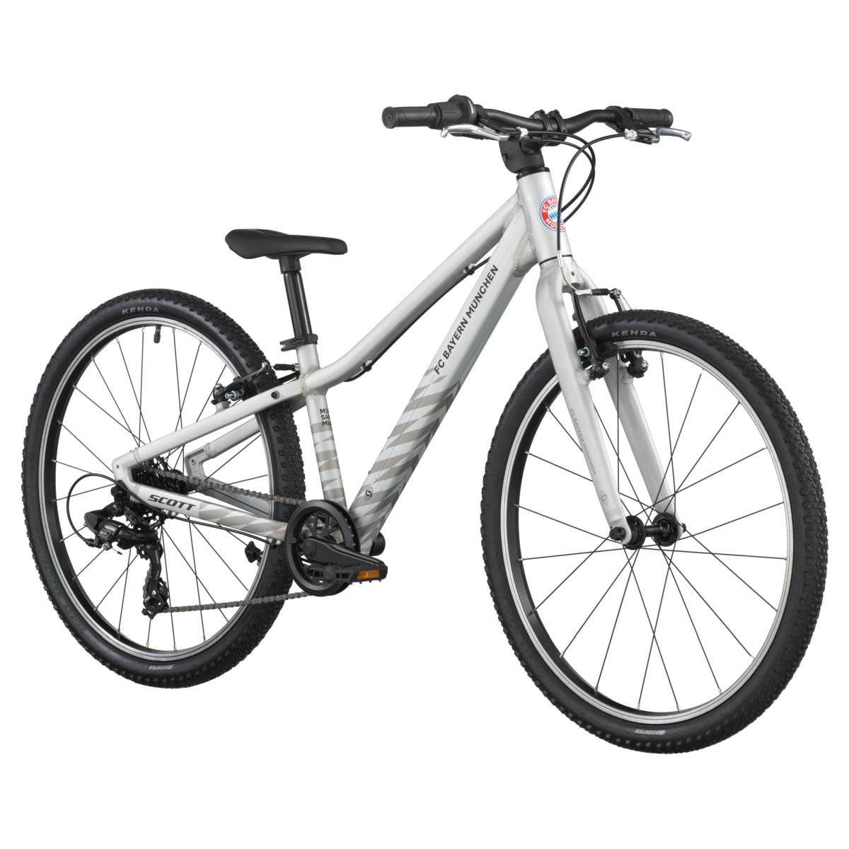 Scott Contrail 400 FCB 24'' Kinder MTB Fahrrad silberfarben
