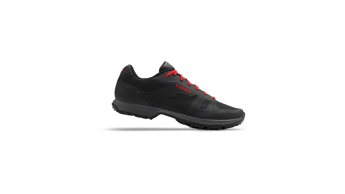 Giro Gauge Trekking Fahrrad Schuhe schwarz/rot 2025