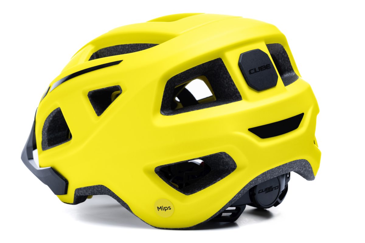Cube Fleet All Terrain Fahrrad Helm gelb 2027