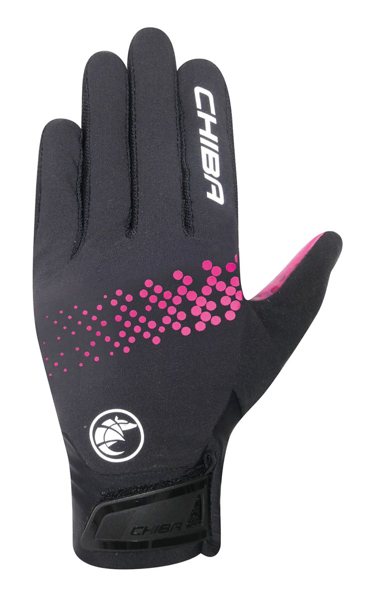 Chiba Downhill Youth Kinder Fahrrad Handschuhe lang schwarz/pink 2027