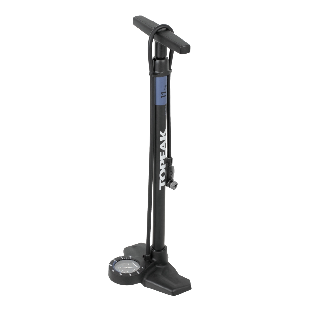 Topeak JoeBlow Roadie EX Fahrrad Standpumpe schwarz