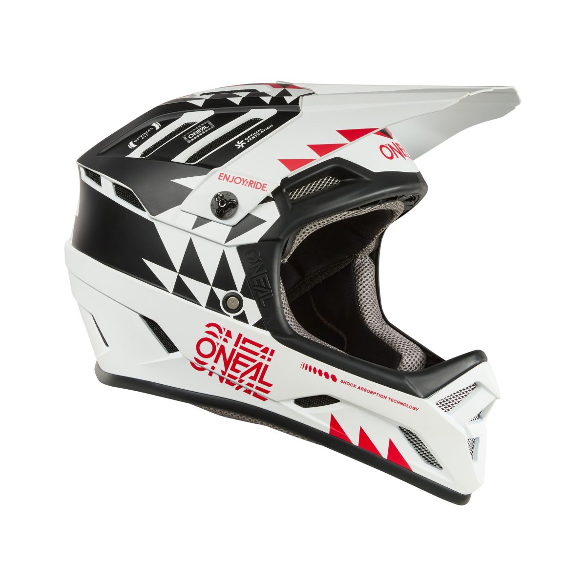 ONeal Backflip Knox MTB DH Fahrradhelm weiß/schwarz 2027