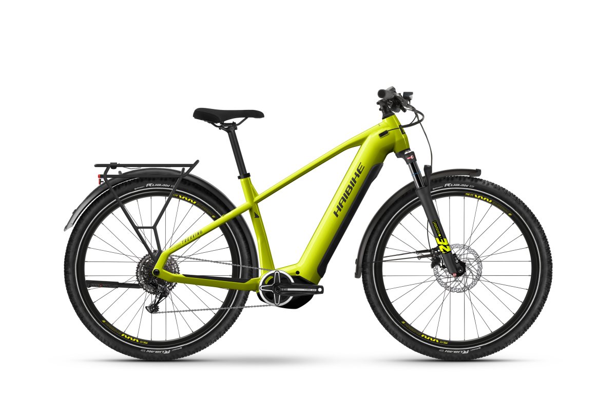 Haibike Trekking 5 High 27.5'' Pedelec E-Bike Trekking Fahrrad lime gelb 2024