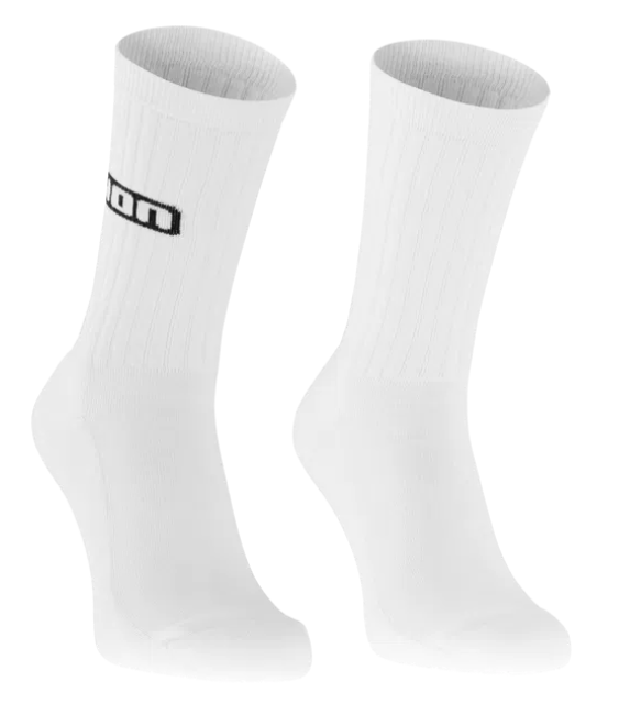 Ion Ionic Long Fahrrad Socken weiß