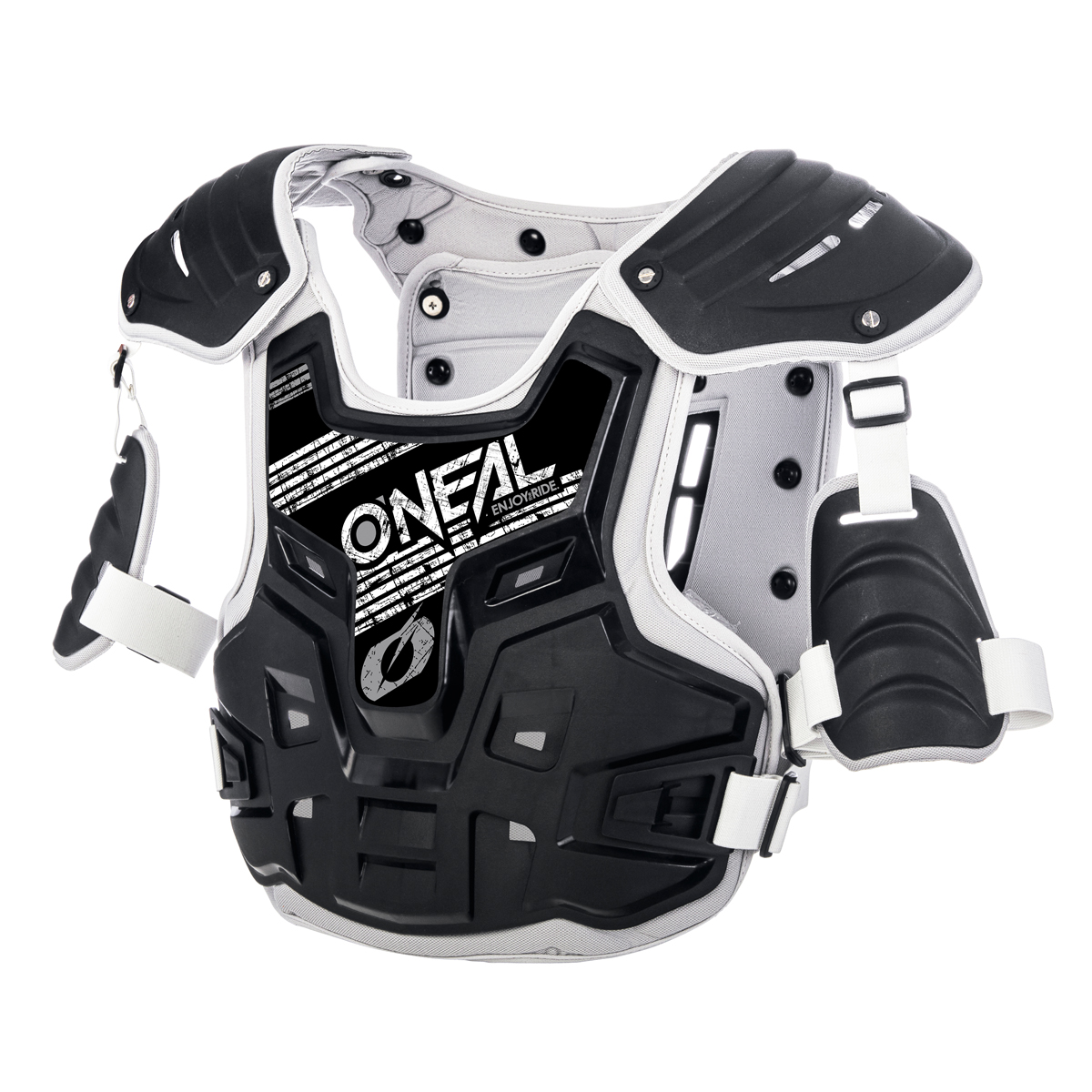 O'neal PXR Stone Shield Brust/Rücken Protektor schwarz/grau Oneal