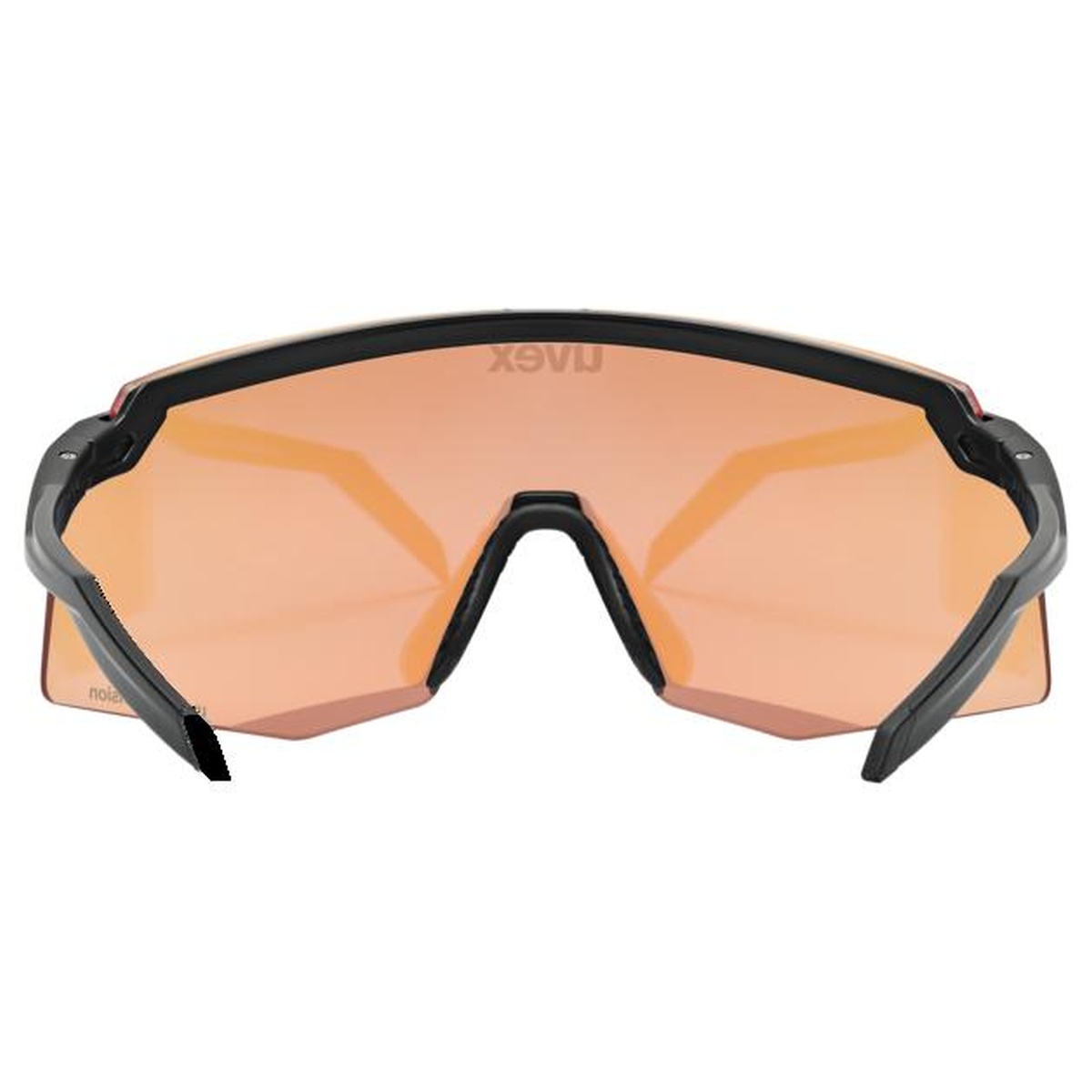 uvex Pace Stage CV Fahrrad / Sport Brille matt schwarz/mirror blau 2027