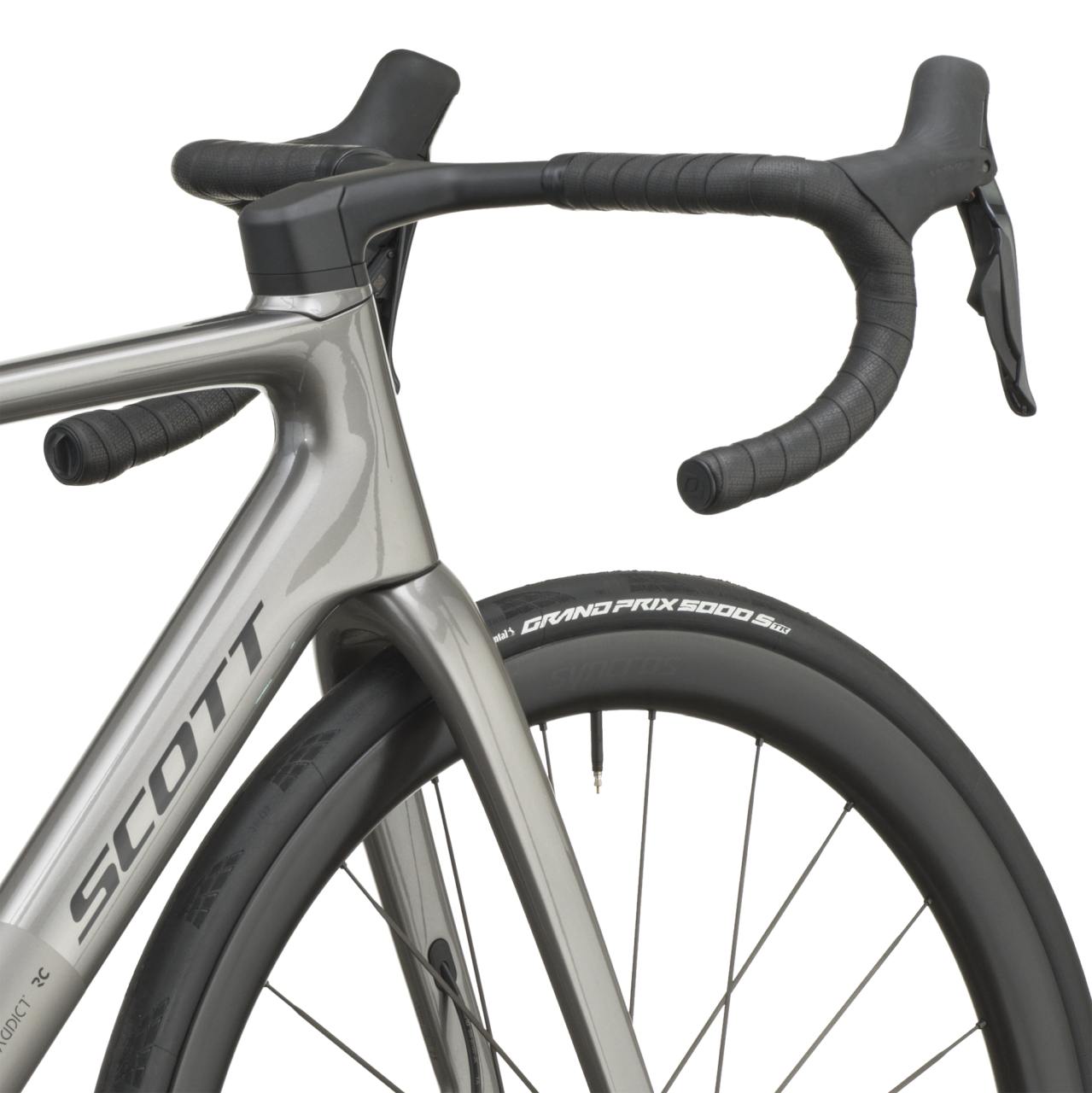 Scott Addict RC Pro Carbon Rennrad tungsten grau 2027