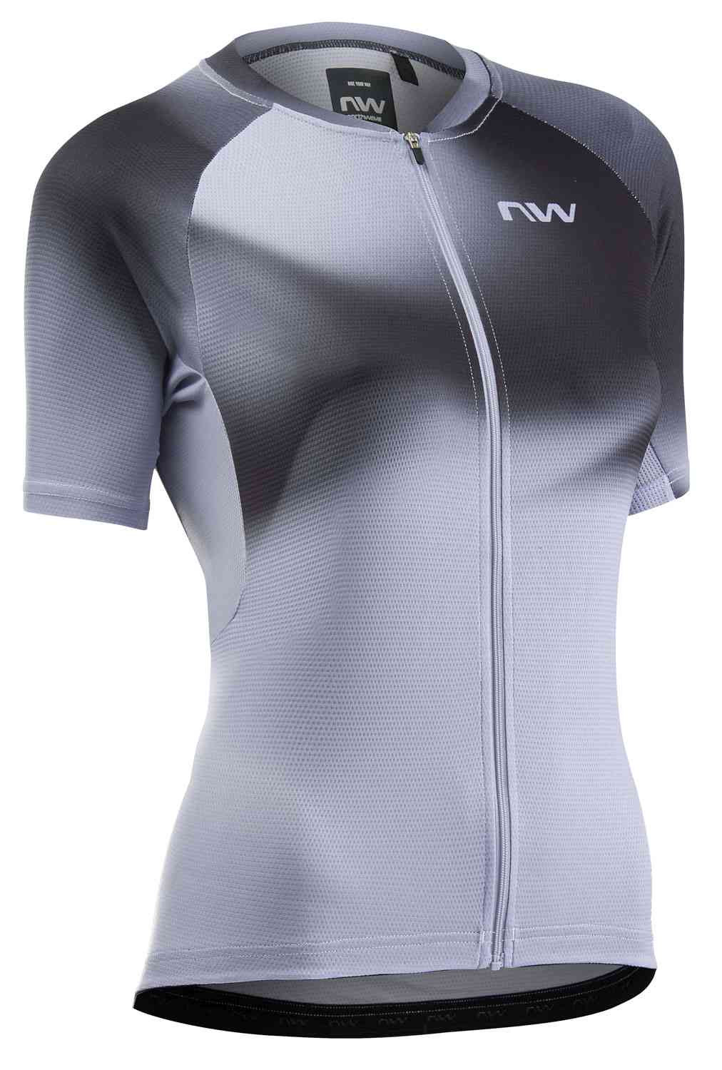 Northwave Force Evo Damen Gravel / Rennrad Fahrradtrikot kurz ice grau 2026