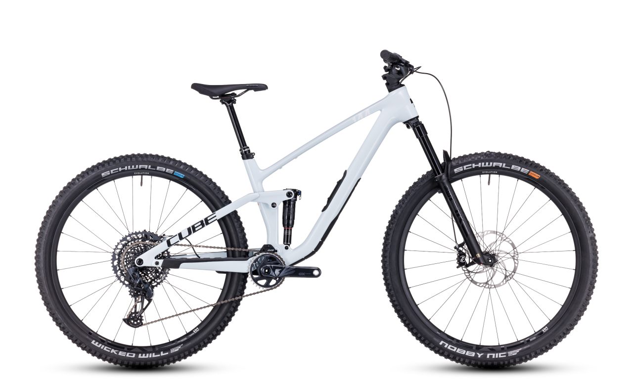 Cube Stereo One44 C:68X SLX 29'' Carbon MTB Fahrrad frost weiß 2023