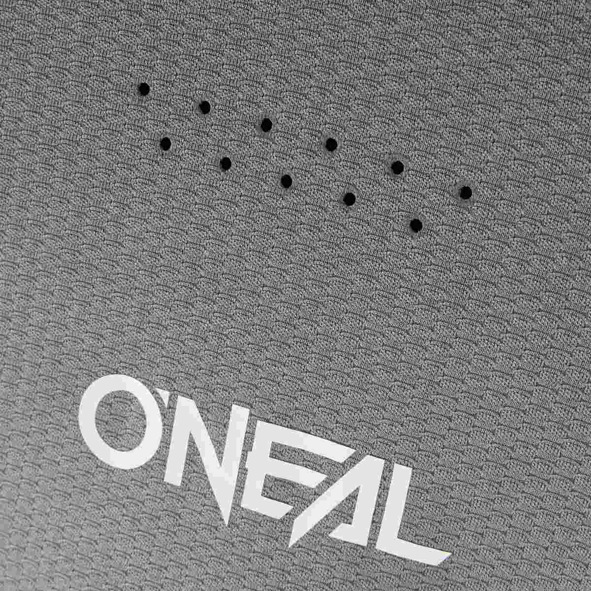O'Neal Pin It Enduro FR Fahrrad Trikot kurz grau 2025 Oneal