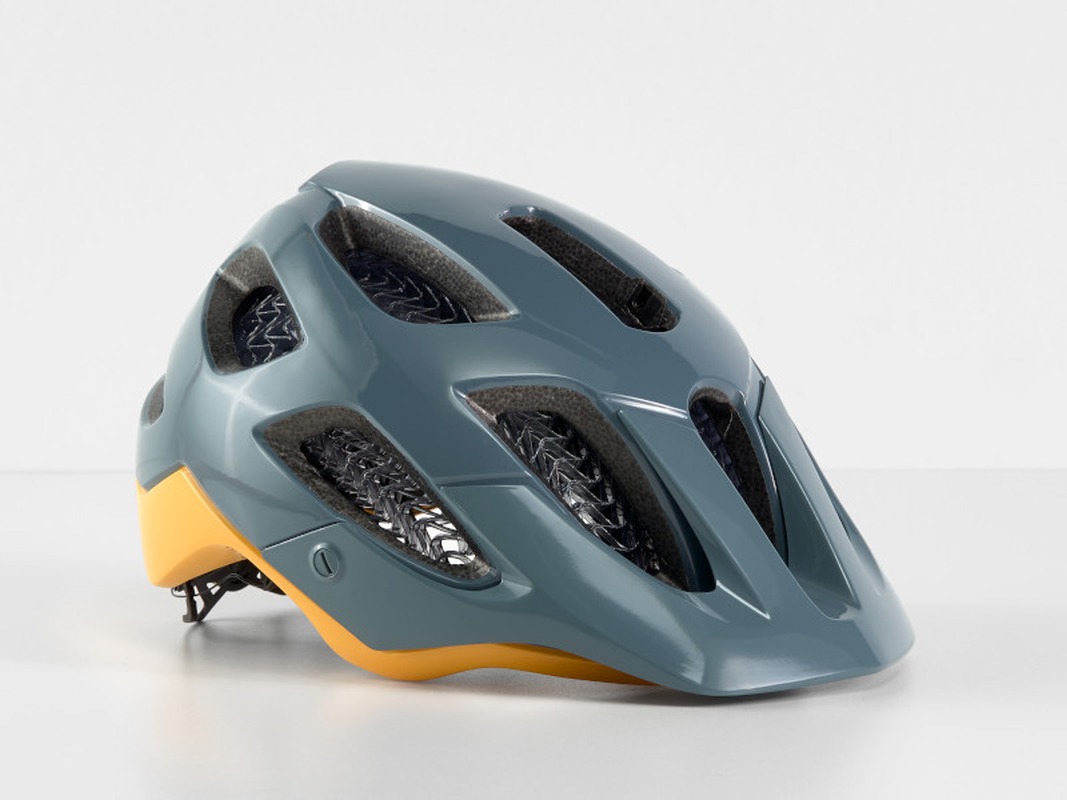 Bontrager Blaze WaveCel MTB Fahrrad Helm blau/orange 2024