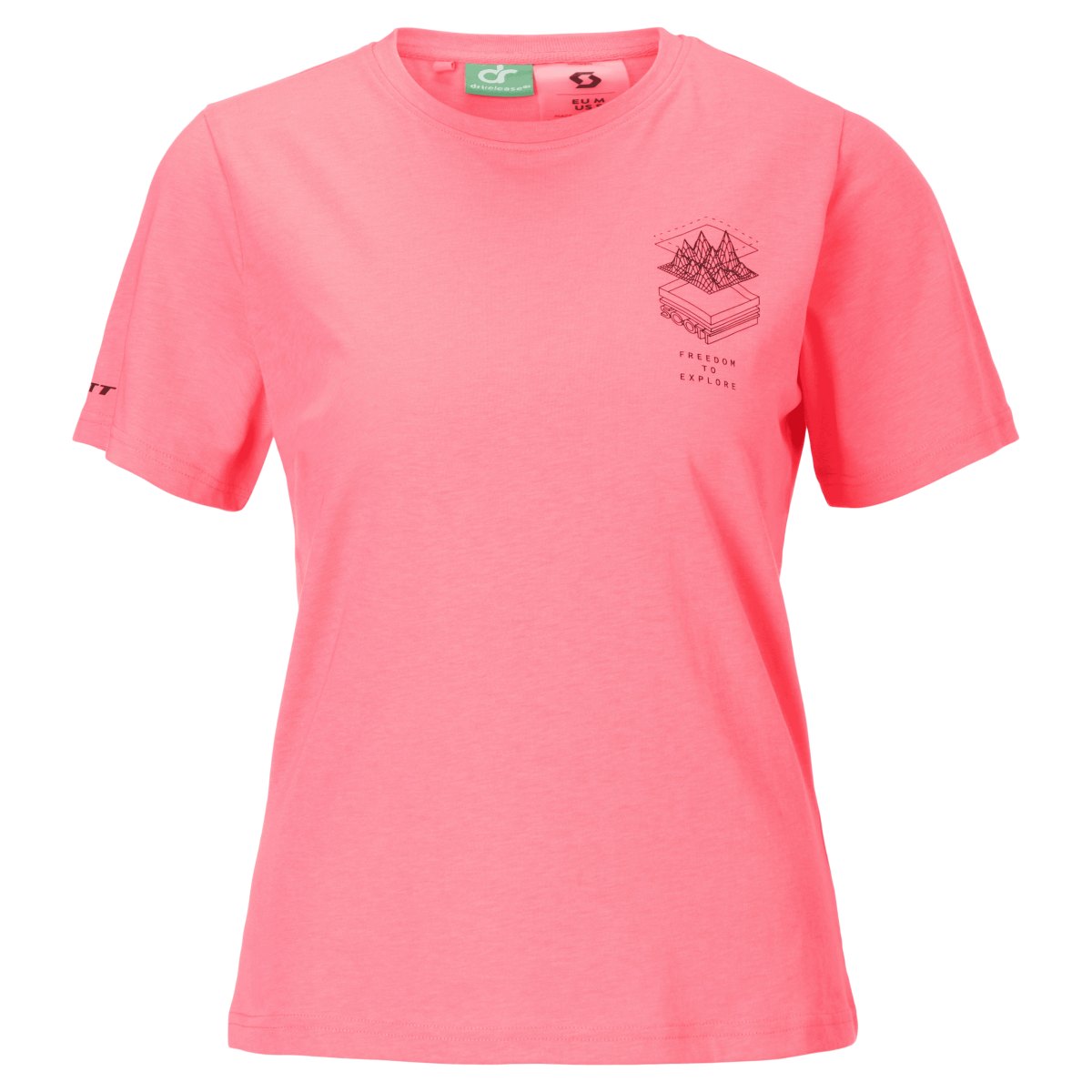 Scott Defined DRI Damen Outdoor / Sportshirt kurzarm rosa 2026