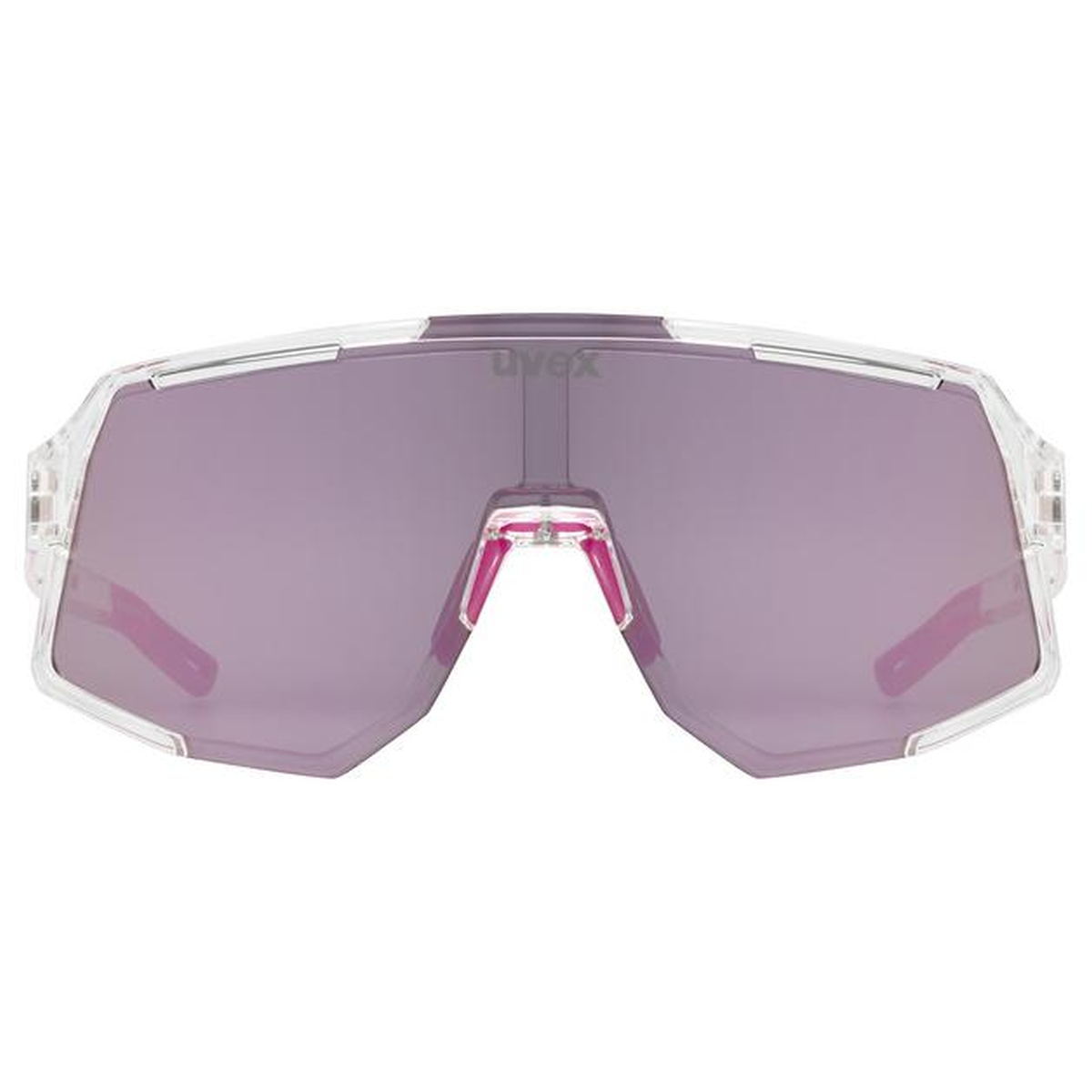 uvex Sequenze Fahrrad / Sport Brille klar/mirror rosa 2027